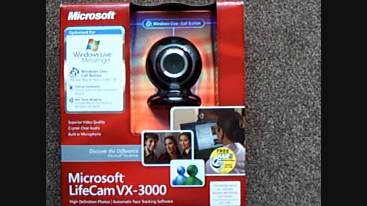 lifecam vx 3000 windows 10 driver